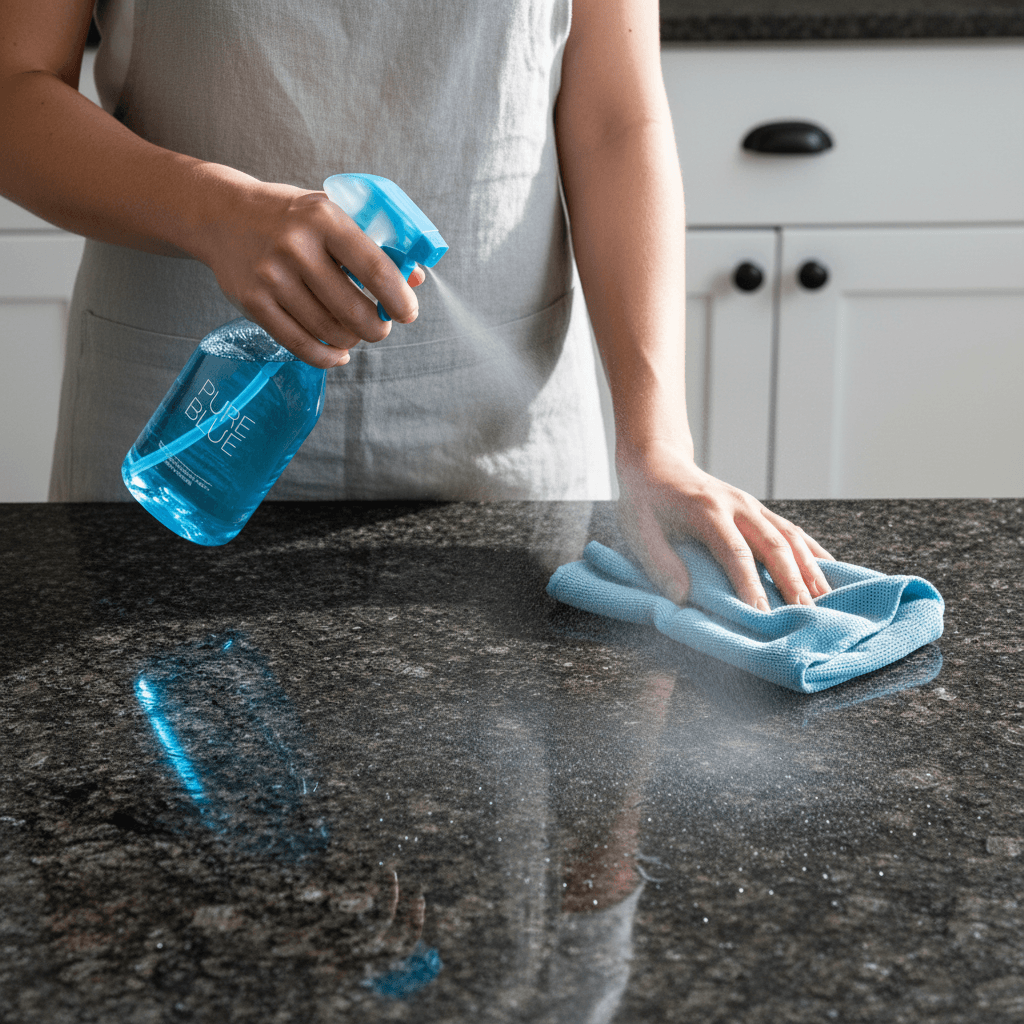 cleaning bamboo cutting board